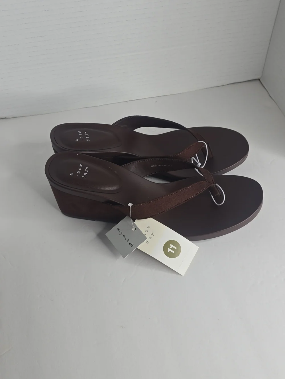 Women's Marina Wedge Sandals A New Day Size 11